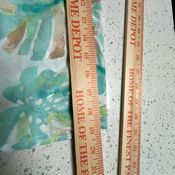 Tropical Print Women's Top - Picture 10 of 11